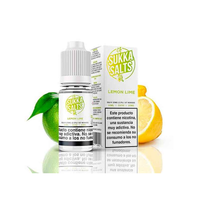 Sukka Salts Lemon Lime 10ml