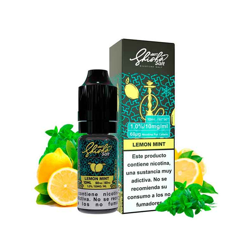 Lemon Mint 10ml - Nasty Juice Shisha Salt