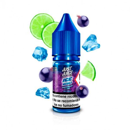 Just Juice Ice Nic Salt Blackcurrant Lime 10ml