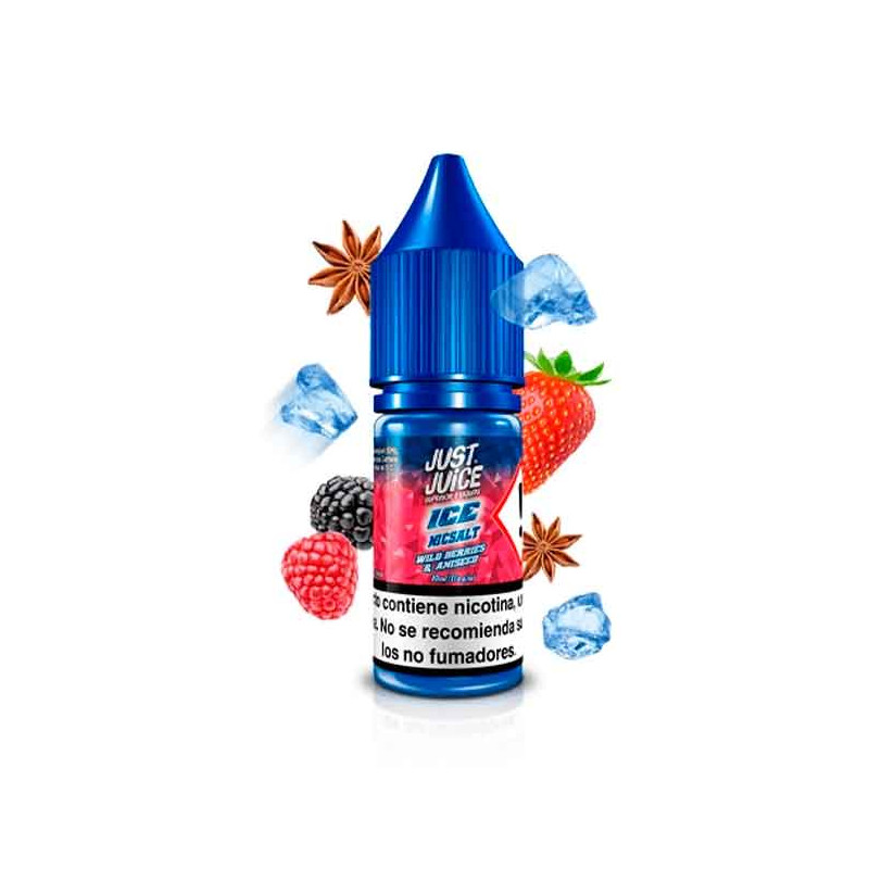 Just Juice Ice Nic Salt Wild Berries Aniseed 10ml