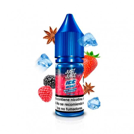 Just Juice Ice Nic Salt Wild Berries Aniseed 10ml