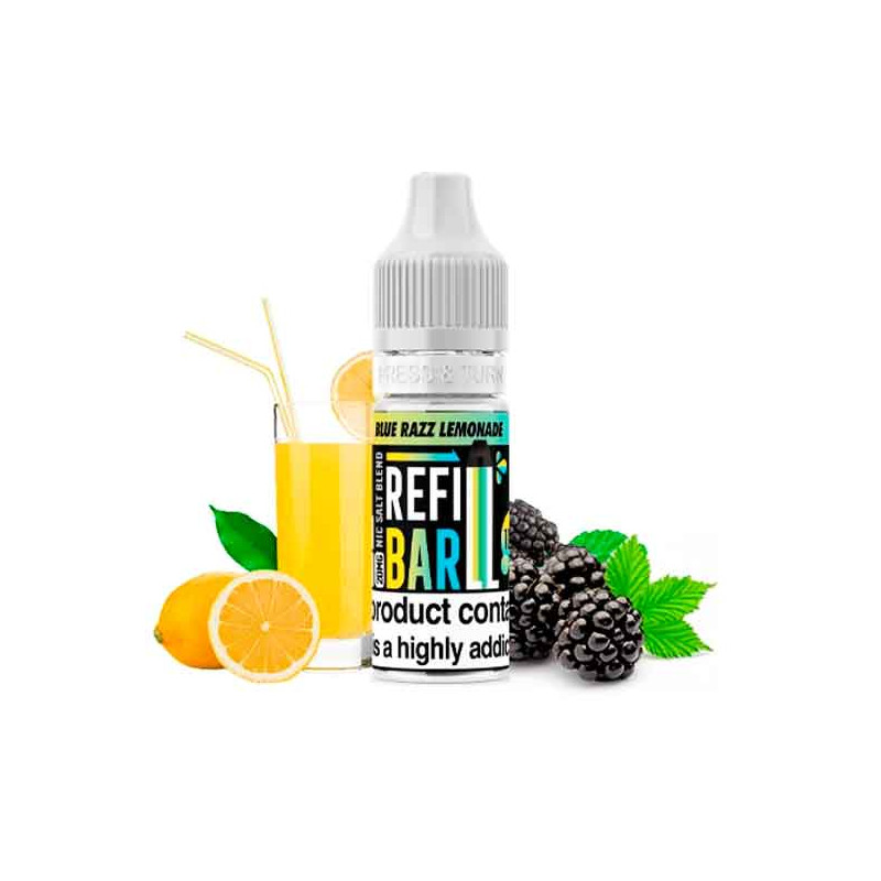 Refill Bar Salts Blue Razz Lemonade 10ml