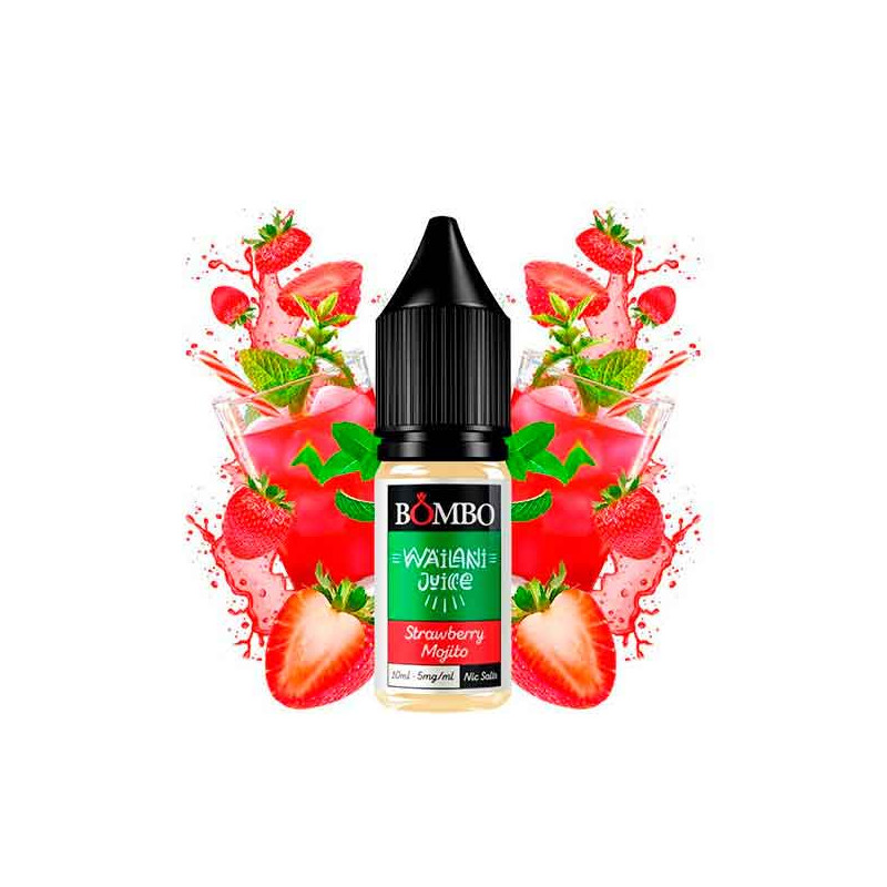 Strawberry Mojito 10ml - Wailani Juice Nic Salts by Bombo