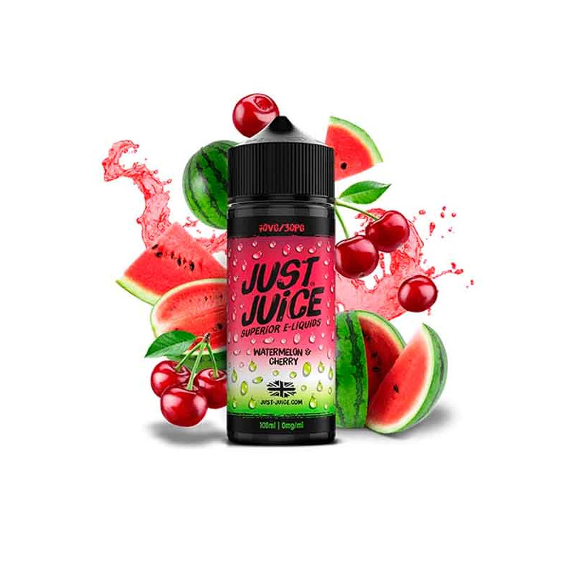 Just Juice Iconic Fruit Watermelon & Cherry 100ml