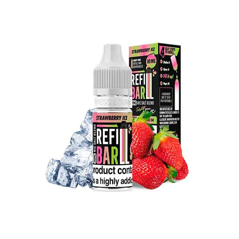 Liquido Refill Bar Salts Strawberry Ice 10ml