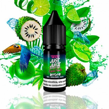 Just Juice 50/50 Exotic Fruits Guanabana & Lime On Ice 10ml