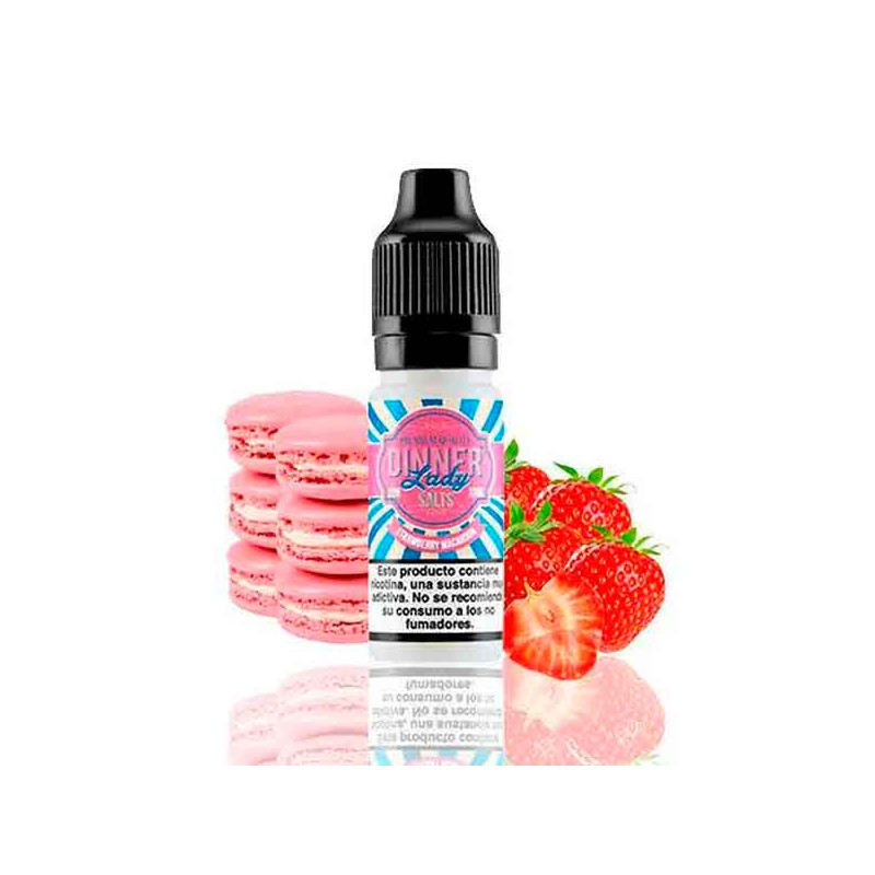 Strawberry Macaroon 10ml - Dinner Lady Salts