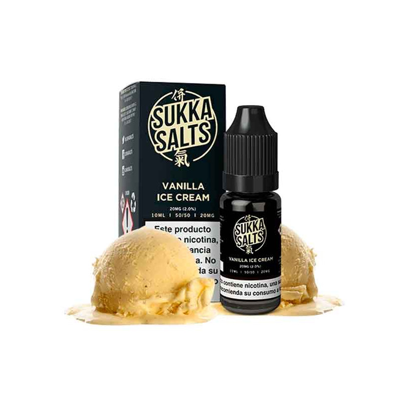Sukka Black Salts Vanilla Ice Cream 10ml