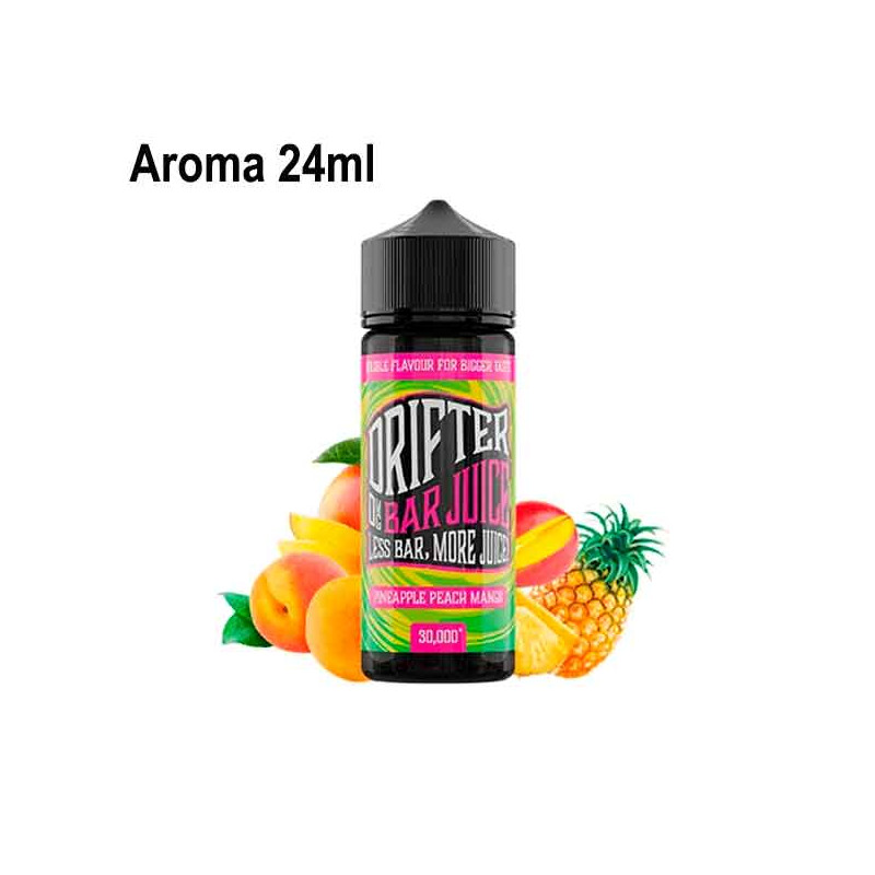 Aroma Juice Sauz Drifter Bar Pineapple Peach Mango 24ml (Longfill)