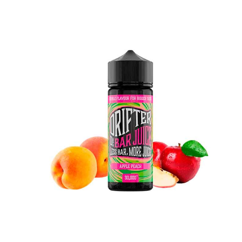 Juice Sauz Drifter Bar Apple Peach 100ml