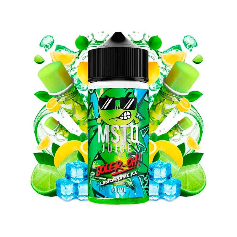 Soler-Oh Lemon Lime Ice 100ml - MSTQ Juice
