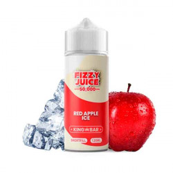 Fizzy Juice King Bar Red Apple Ice 100ml