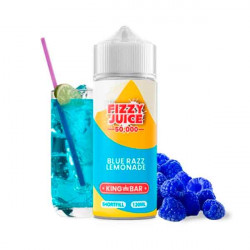 Blue Razz Lemonade Fizzy Juice King Bar 100ml