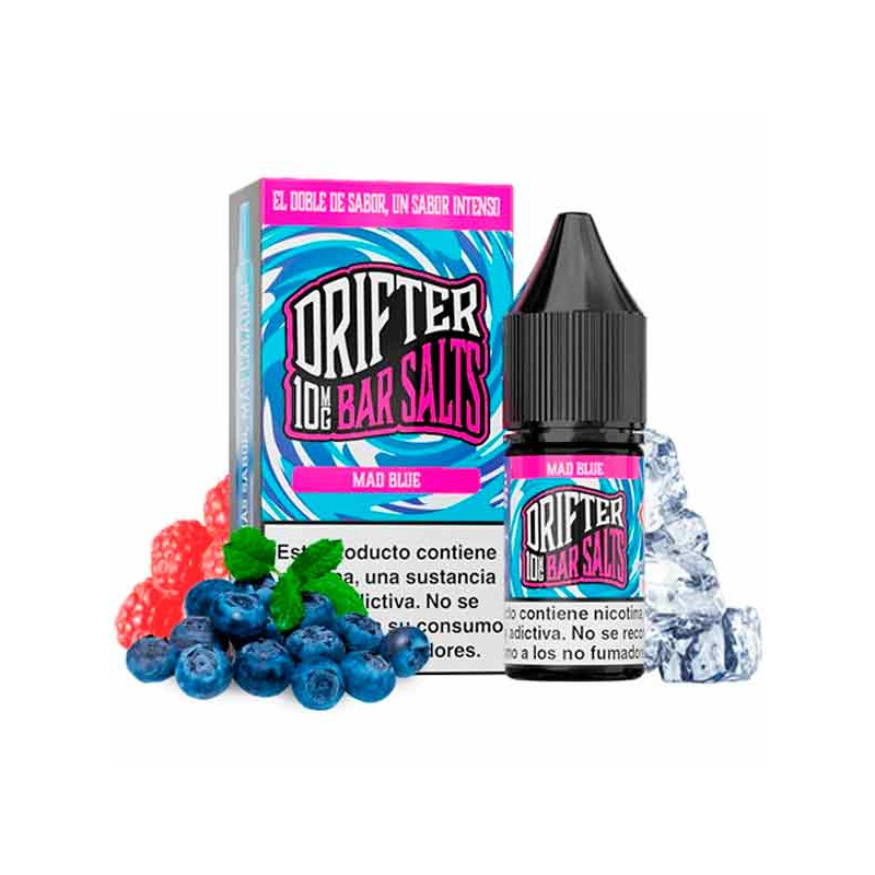 Mad Blue Juice Sauz Drifter Bar Salts 10ml