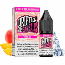 Peach Ice Juice Sauz Drifter Bar Salts 10ml