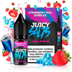 Strawberry Bull Super Ice 10ml - Juicy Salts