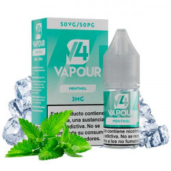 V4 Vapour Menthol 10ml - 3mg