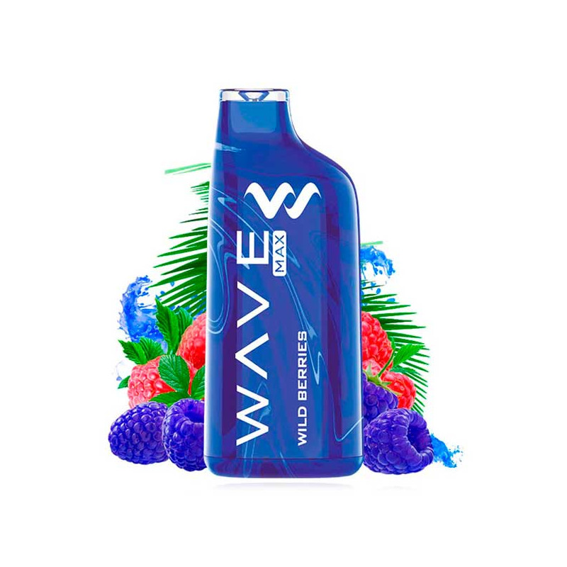 Pod desechable Wild Berries 8000puffs - Bud Vape Wave Max