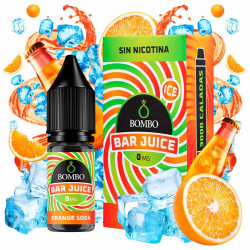 Orange Soda Ice 10ml - Bar Juice by Bombo Sin Nicotina