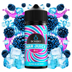 Ultra Blue Razz Ice 100ml - Bar Juice by Bombo