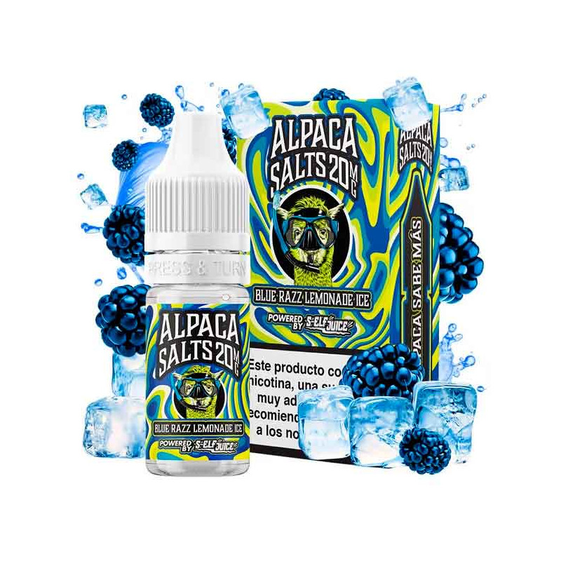 Blue Razz Lemonade Ice 10ml Alpaca Salts