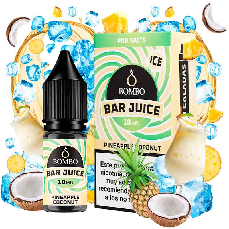 Pineapple Coconut Ice 10ml - Bar Juice by Bombo 10mg