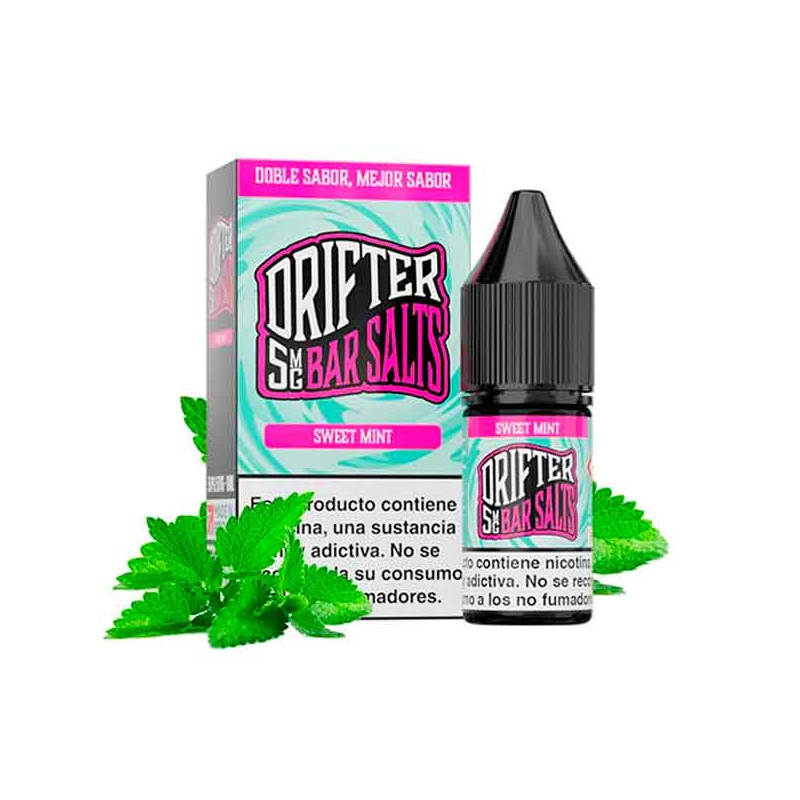 Juice Sauz Drifter Bar Salts Sweet Mint 10ml