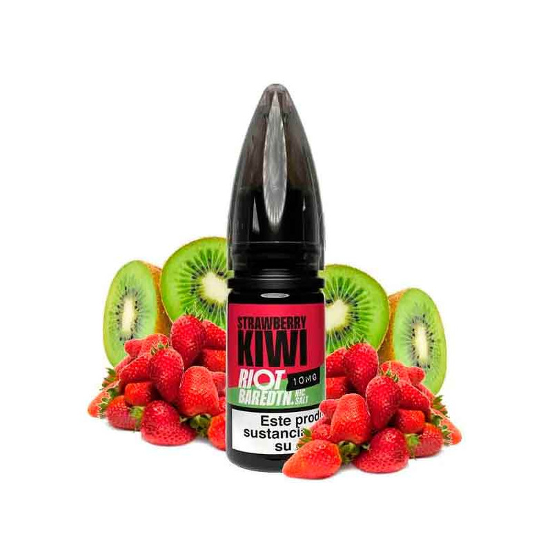 Strawberry Kiwi 10ml Riot Squad Bar EDTN Salt