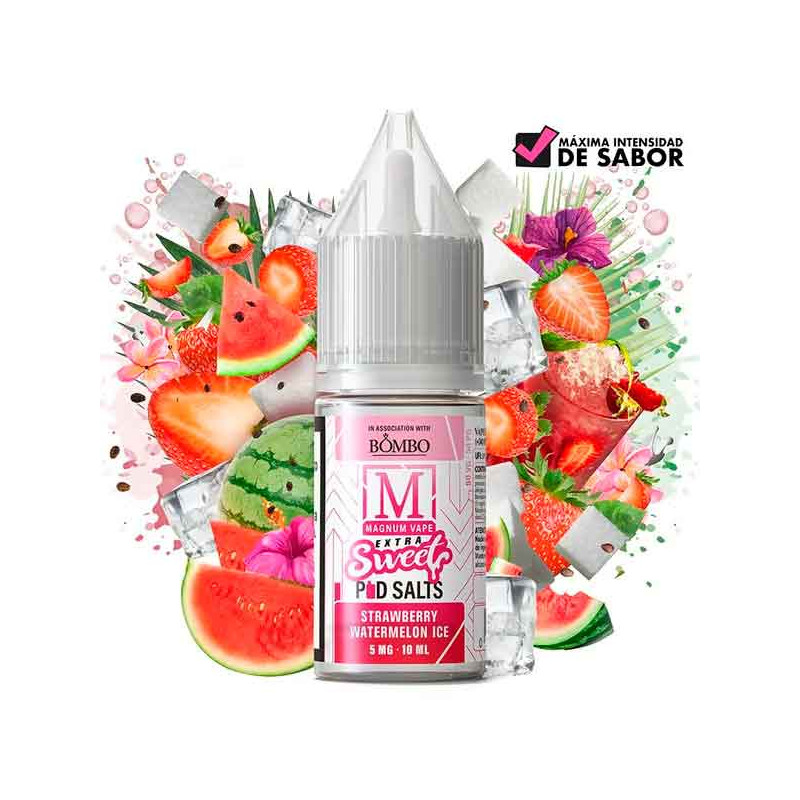 Strawberry Watermelon Ice 10ml - Magnum Vape Extra Sweet Pod Salts