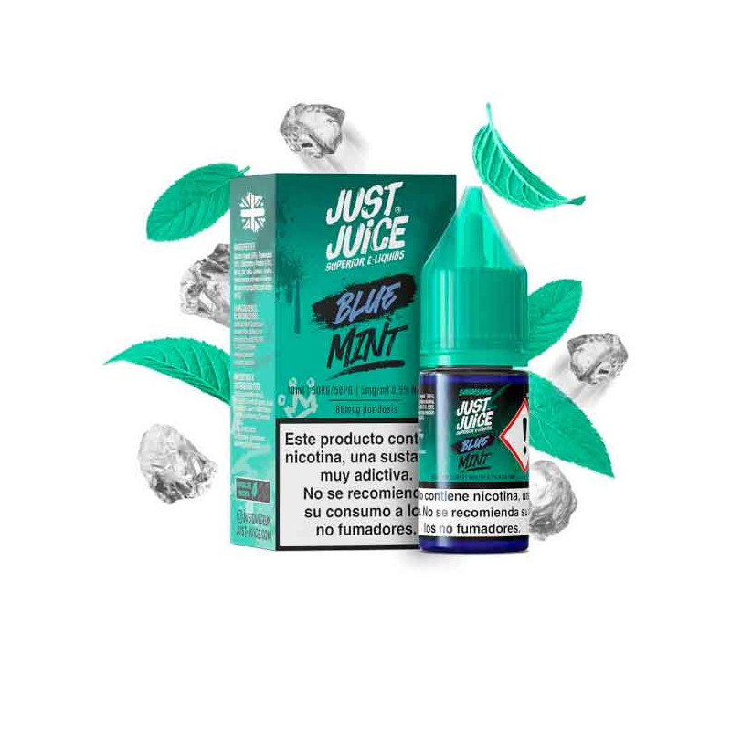 Just Juice Mint Range Salts Blue 10ml