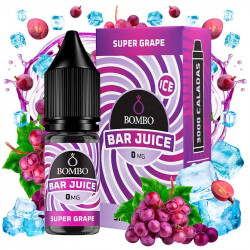 Super Grape Ice 10ml - Bombo Bar Juice Sin nicotina
