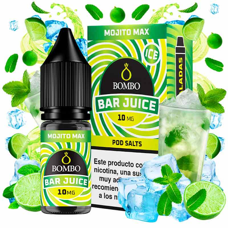 Mojito Max Ice 10ml - Bombo Bar Juice 10mg