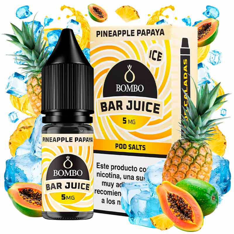 Pineapple Papaya Ice 10ml - Bombo Bar Juice 5mg