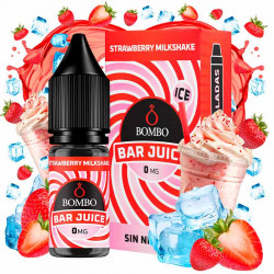 Strawberry Milkshake Ice 10ml - Bombo Bar Juice Sin nicotina