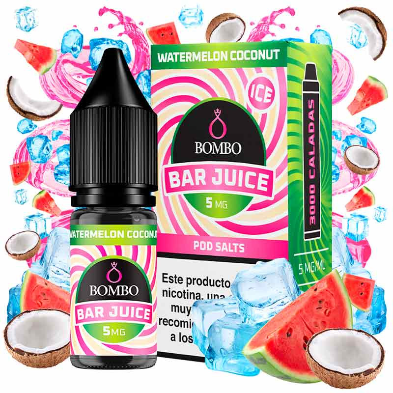 Watermelon Coconut Ice 10ml - Bombo Bar Juice 5mg