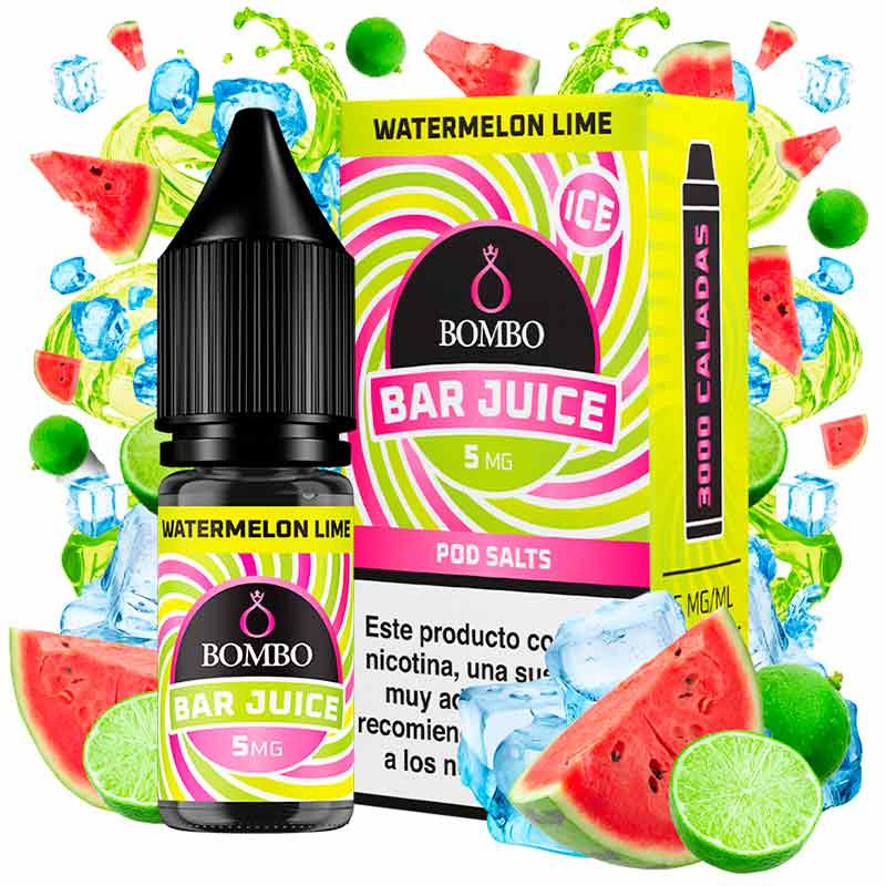 Watermelon Lime Ice 10ml - Bombo Bar Juice 5mg