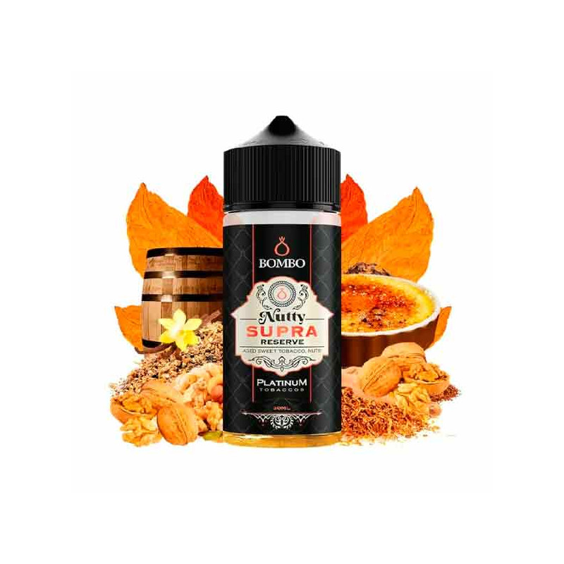 Aroma Nutty Supra Reserve 30ml/120 Longfill Platinum Tobaccos by Bombo