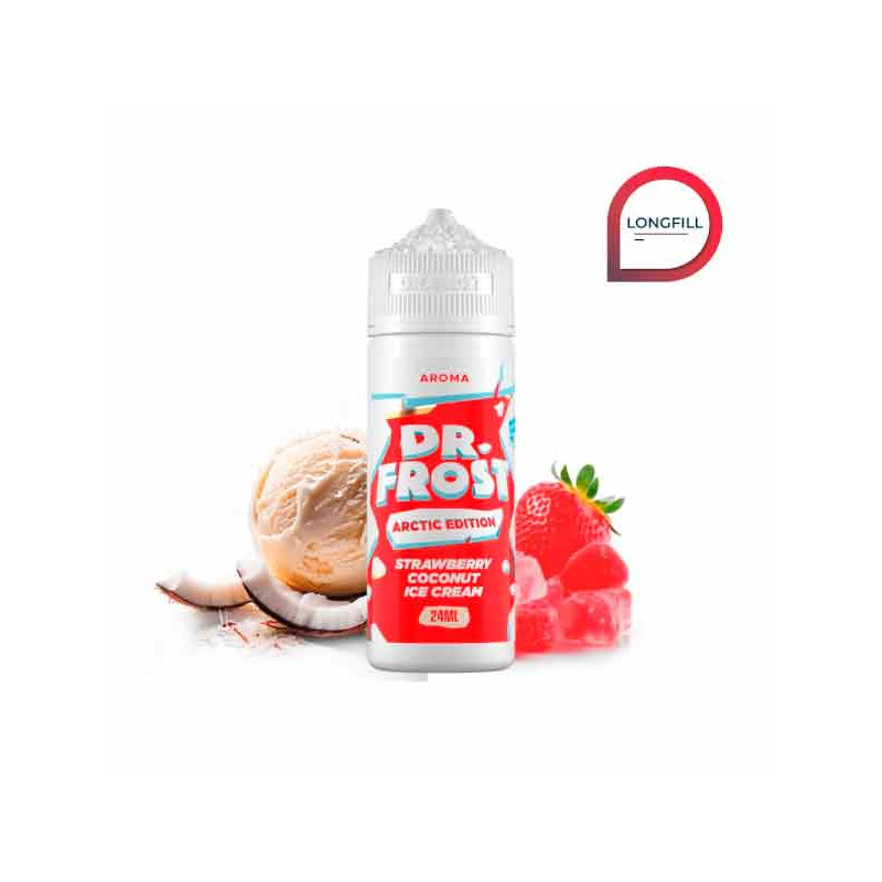 Dr Frost Strawberry Coconut Ice Cream Longfill 24ml