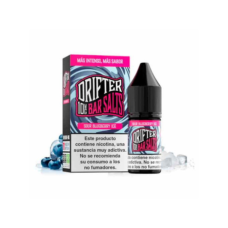 Sour Blueberry Ice Drifter Bar Salts 10ml 10MG