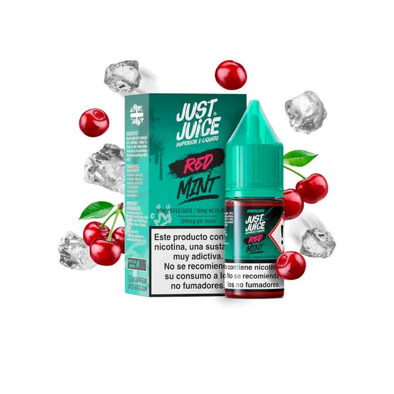 Just Juice Mint Range Salts Red 10ml