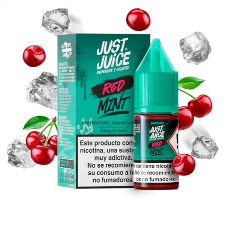Just Juice Mint Range Salts Red 10ml