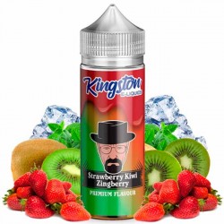 Strawberry Kiwi Zingberry 100ml - Kingston E-liquid