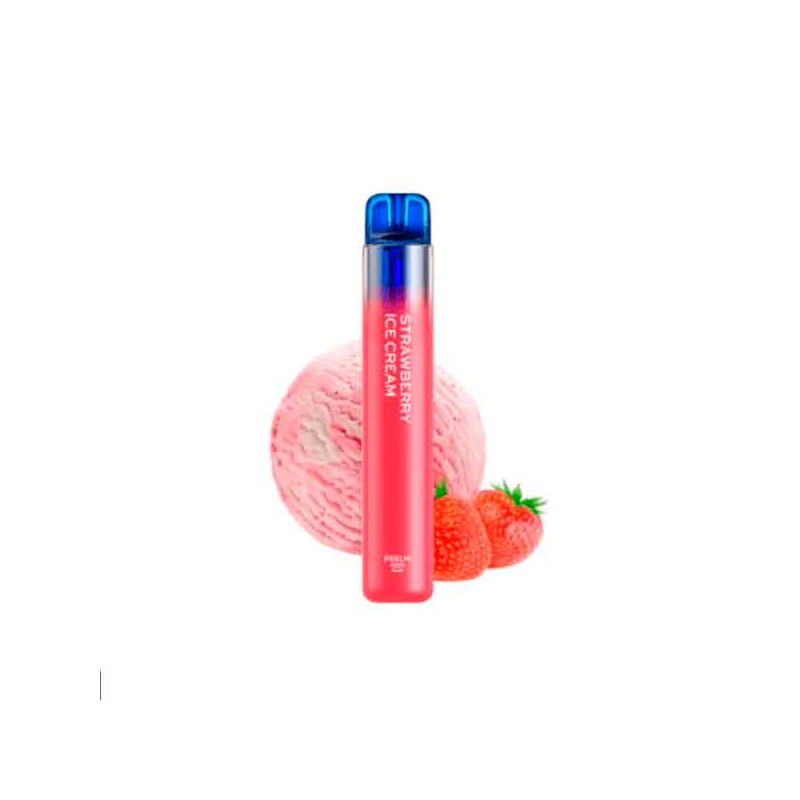 Vozol Desechable Neon 1000 Helado de Fresa 20mg