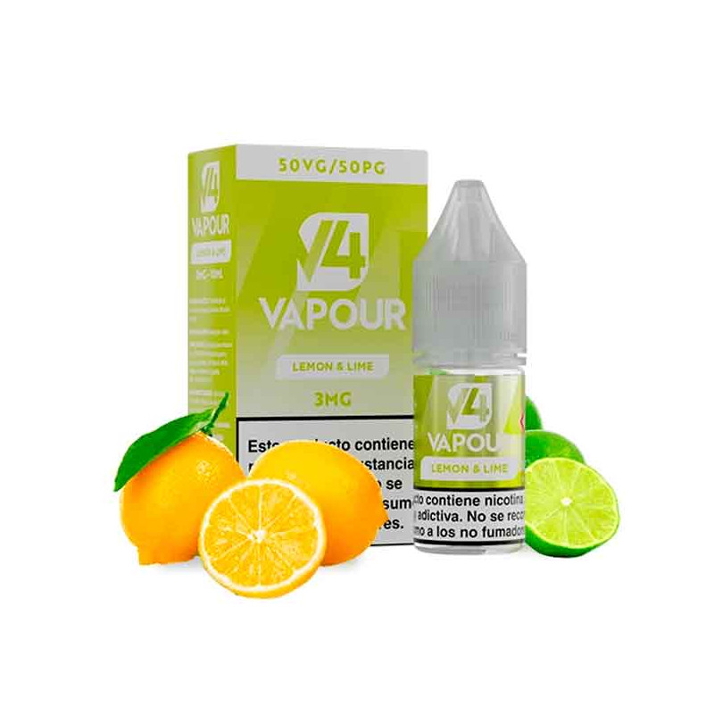 V4 Vapour Lemon & Lime 10ml 3mg