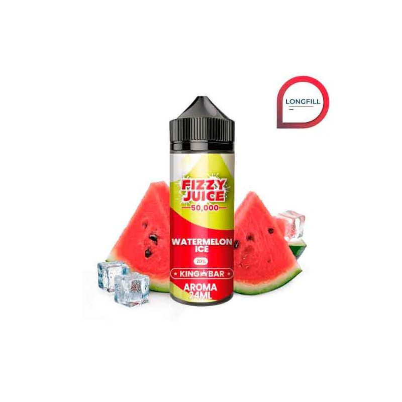 Watermelon Ice Longfill Fizzy Juice King Bar 24ml