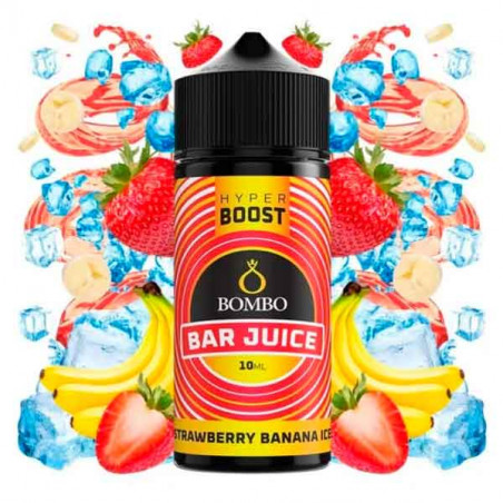 Aroma Strawberry Banana Ice 10ml/120 (Longfill) - Bombo Bar Juice Hyper Boost