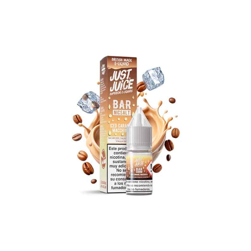 Iced Caramel Macchiato Just Juice Bar Salts 10ml