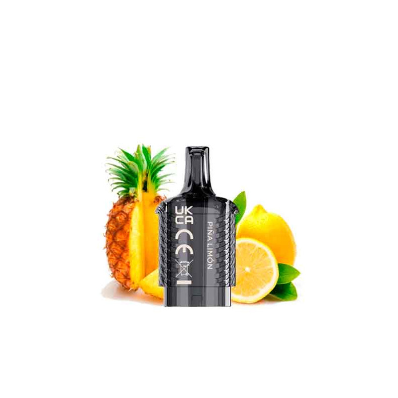 Recambio Vozol Piña Limon Vista Plug 2+10 Prefilled Pod