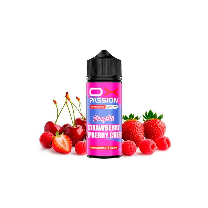 Oxva Ox Passion Strawberry Raspberry Cherry Longfill 24ml