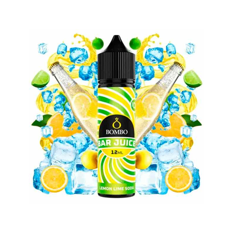 Aroma Lemon Lime Soda Ice 12ml Longfill Bombo Bar Juice